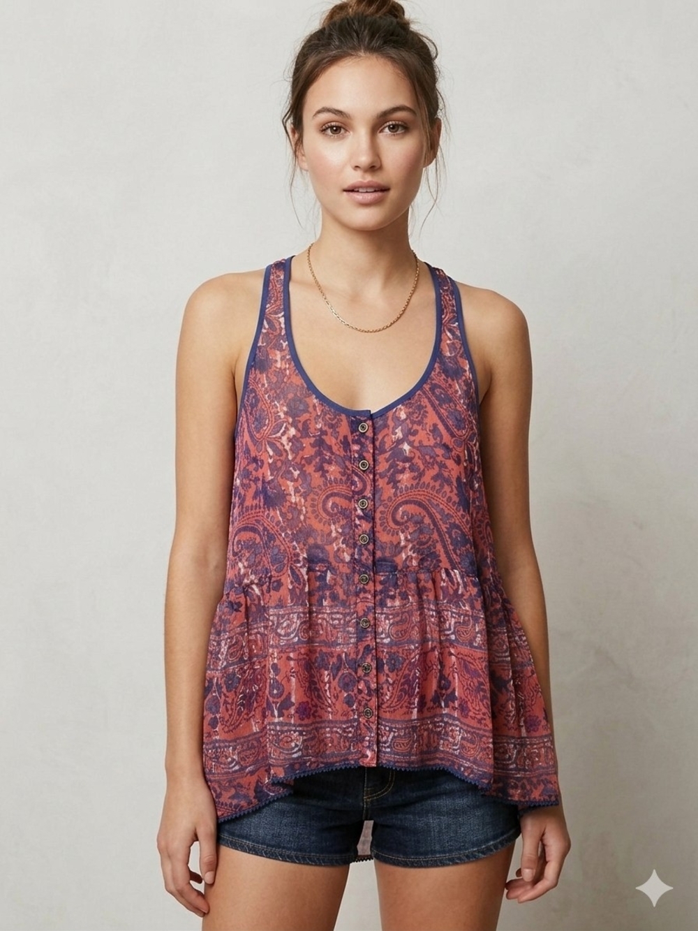 Ecote Babydoll Tunic